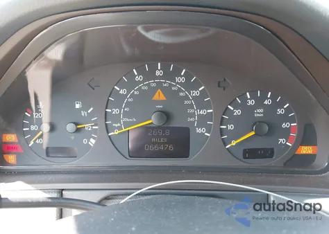 2002 Mercedes-Benz E 320 Special Edition from USA, damaged, VIN WDBJF65J82B492628